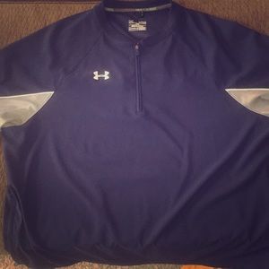 Under armor short sleeve quarter zip